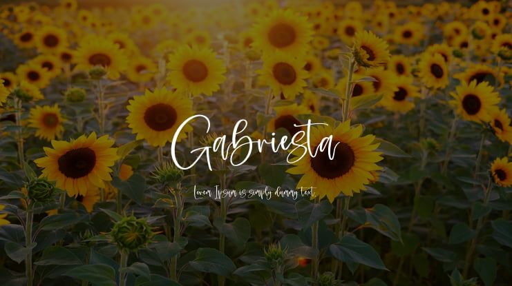 Gabriesta Font
