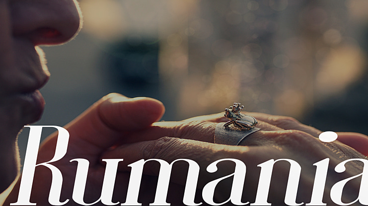 Rumania Font