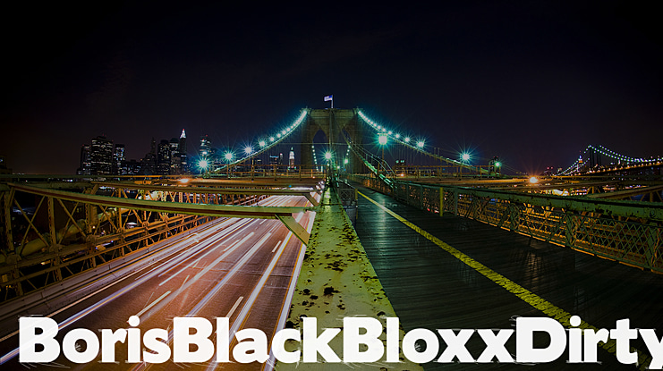Boris Black Bloxx Font Family
