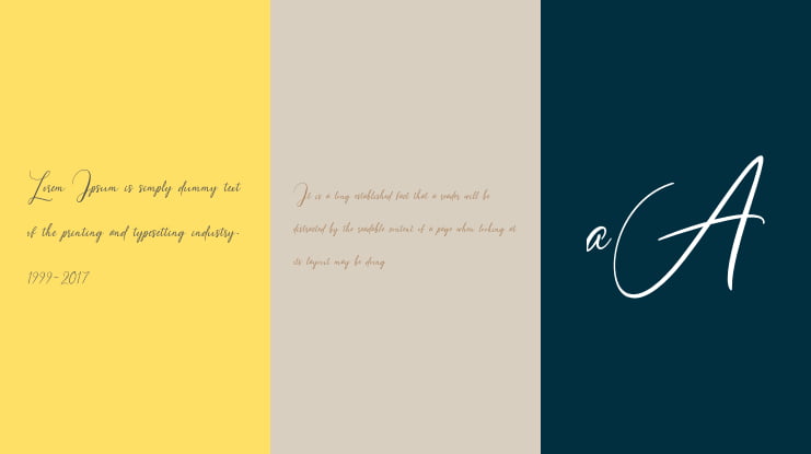 Amster Style Font Family