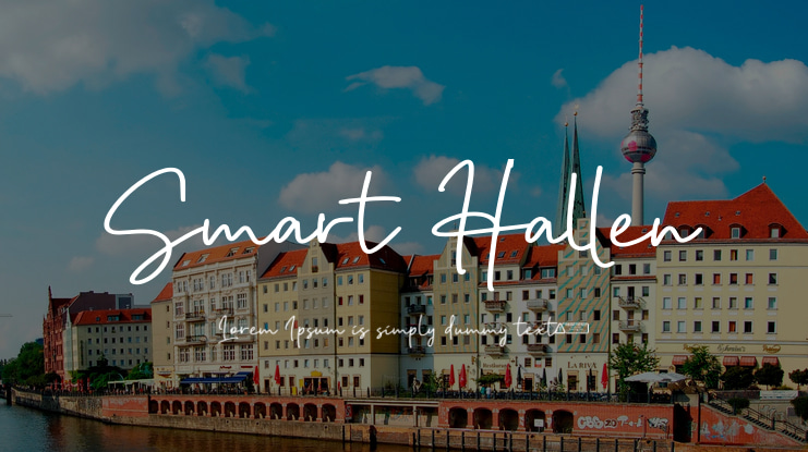 Smart Hallen Font