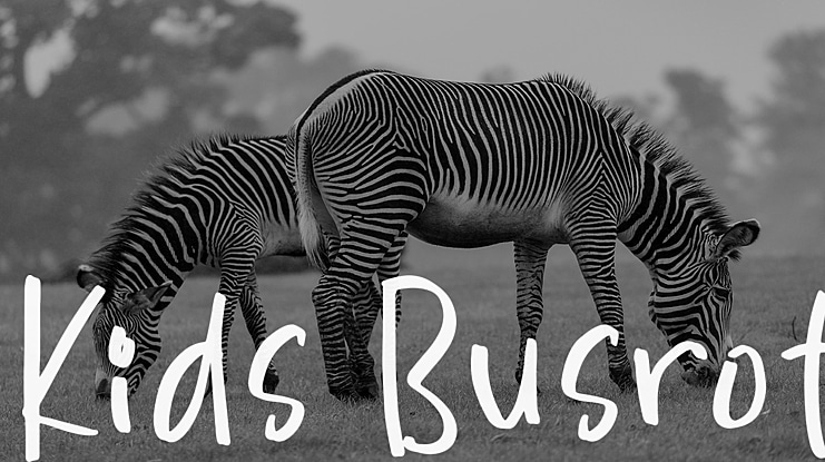 Kids Busrot Font