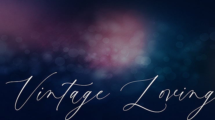 Vintage Loving Font