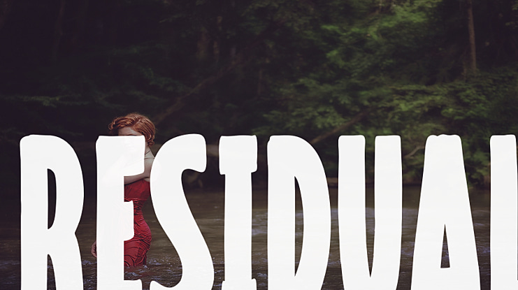 Residual Font