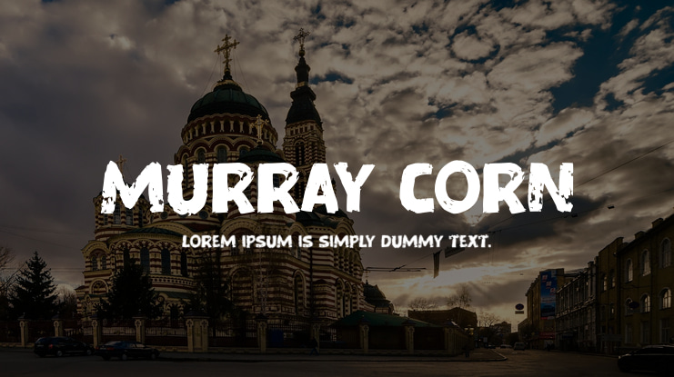Murray Corn Font