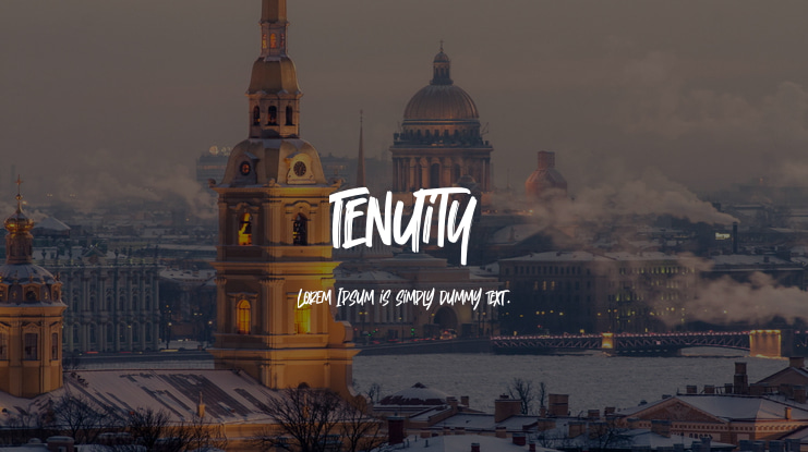 Tenuity Font