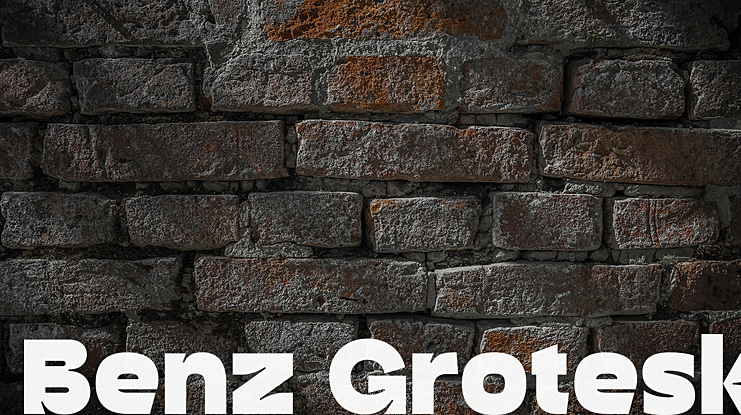 Benz Grotesk Font