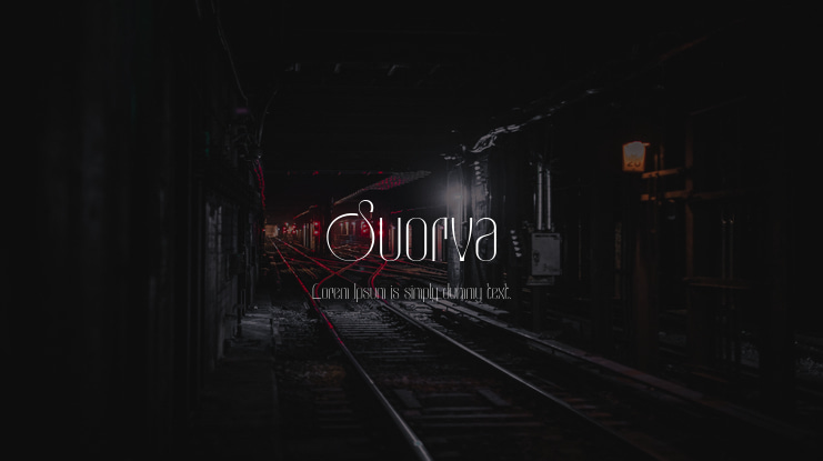 Suorva Font