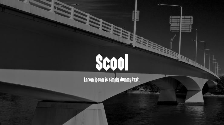 Scool Font
