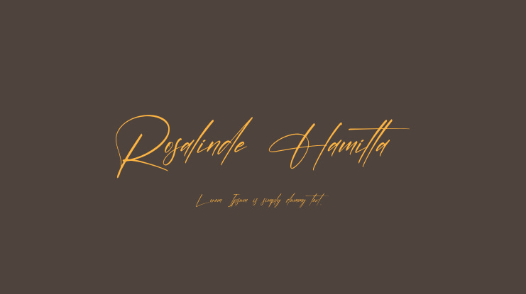 Rosalinde Hamilta Font