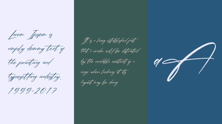 Pantherdam Signature Font