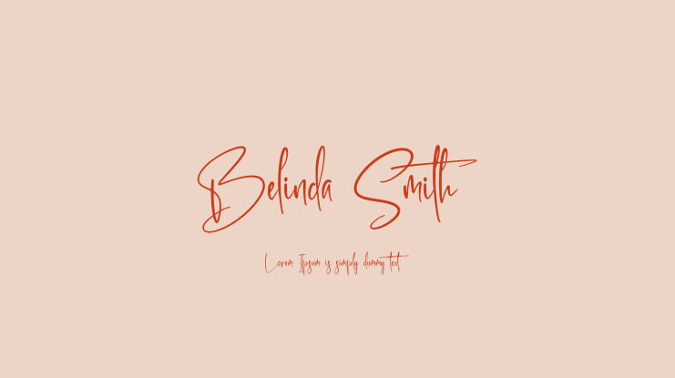 Belinda Smith Font