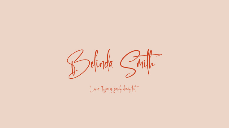Belinda Smith Font