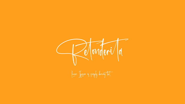 Retonderita Font