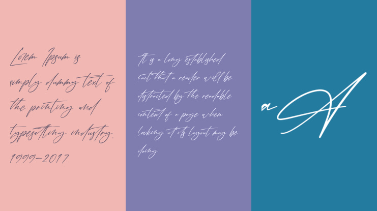 Hondelante Signature Font