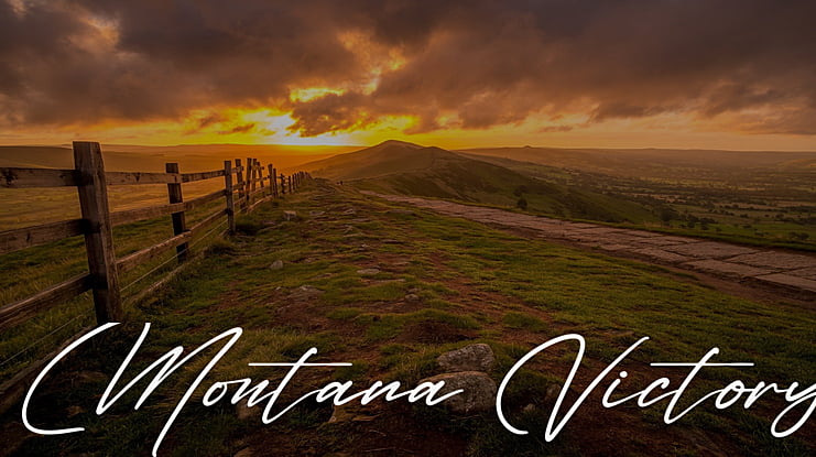 Montana Victory Font