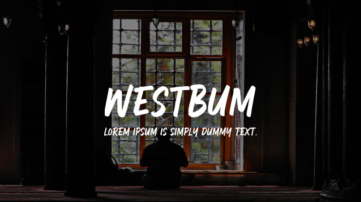 Westbum Font