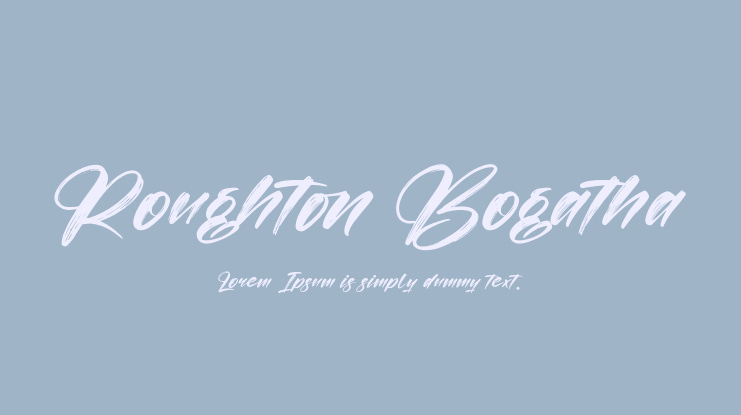 Roughton Bogatha Font