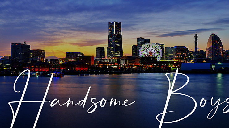 Handsome Boys Font