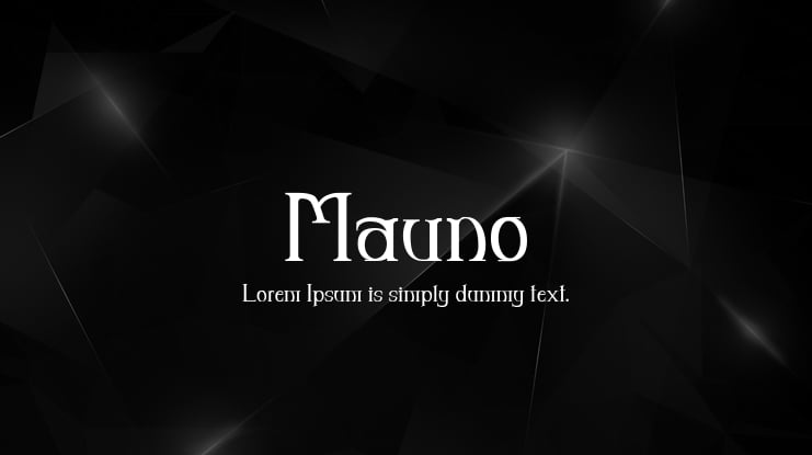 Mauno Font
