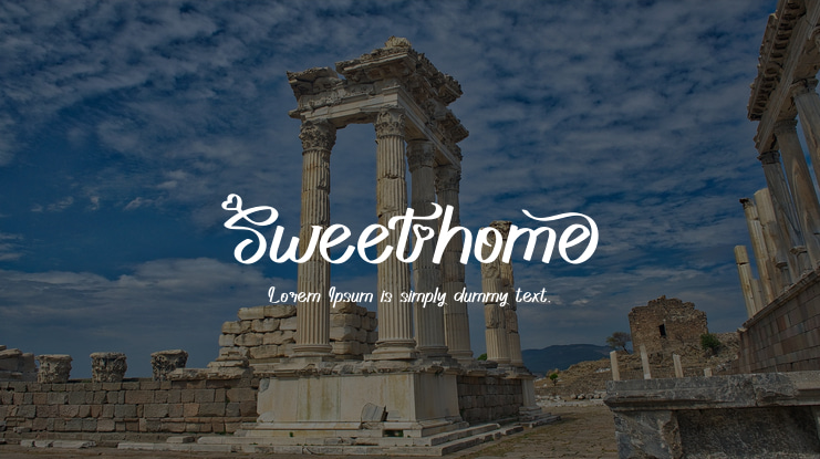 Sweethome Font