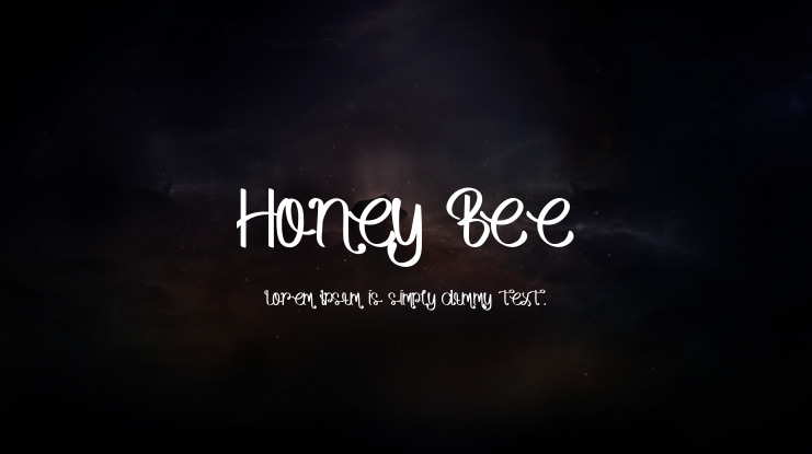 Honey Bee Font