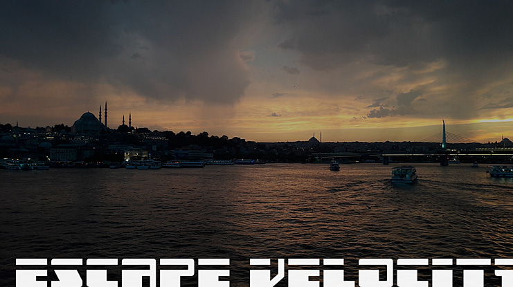 Escape Velocity Font Family