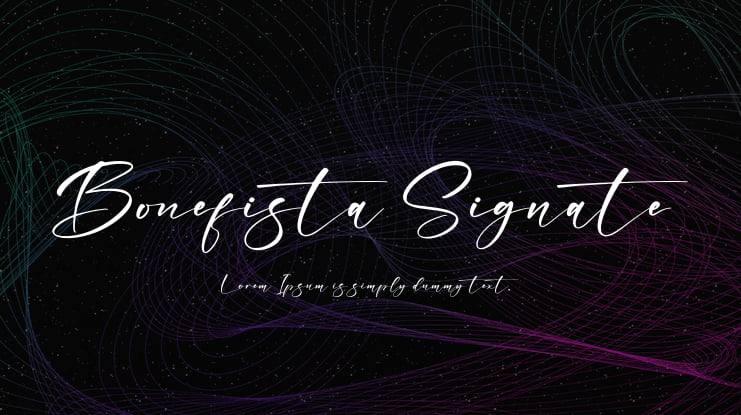 Bonefista Signate Font