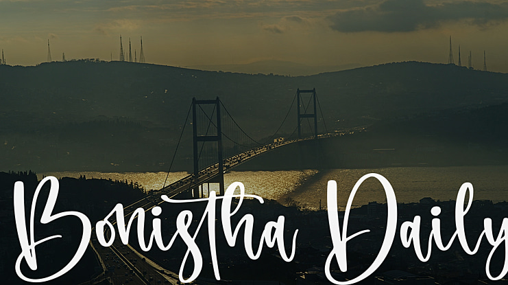 Bonistha Daily Font