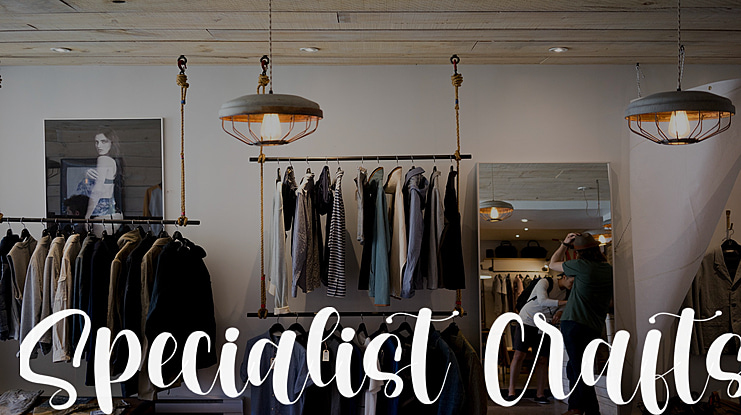 Specialist Crafts Font