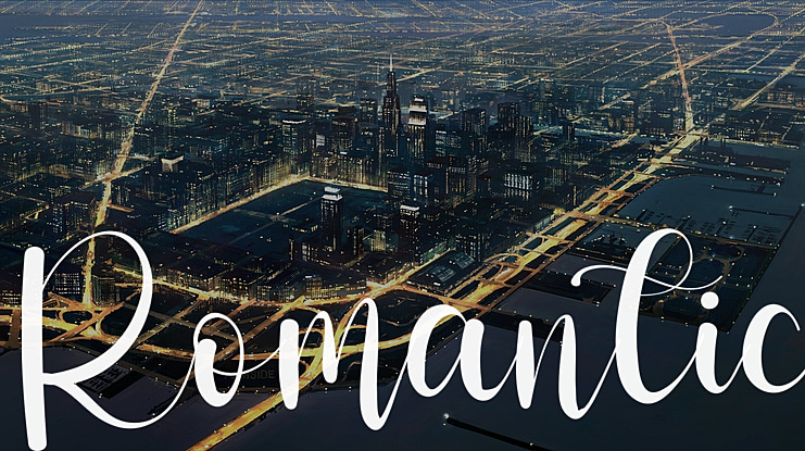 Romantic Font