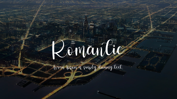 Romantic Font