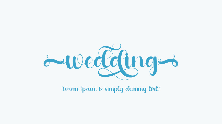 Wedding Font