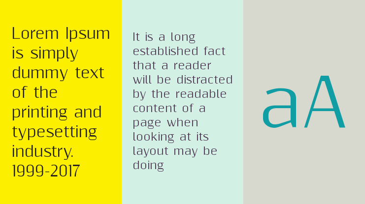 Resagnicto Font Family