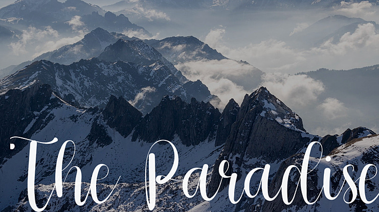 The Paradise Font