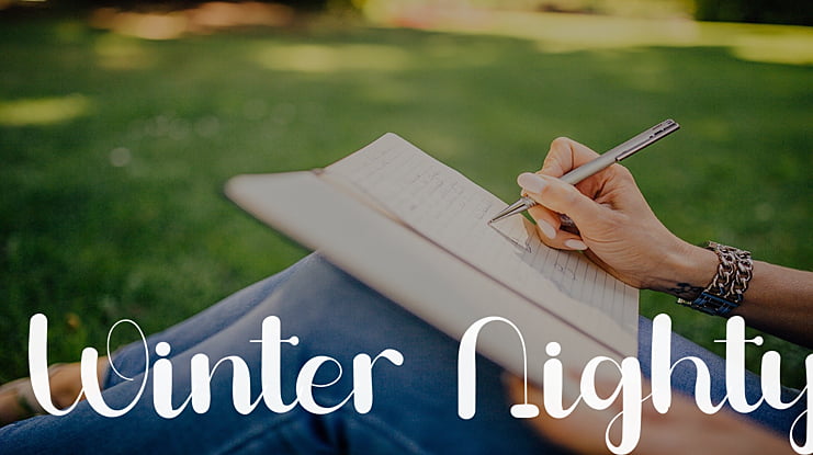 Winter Nighty Font