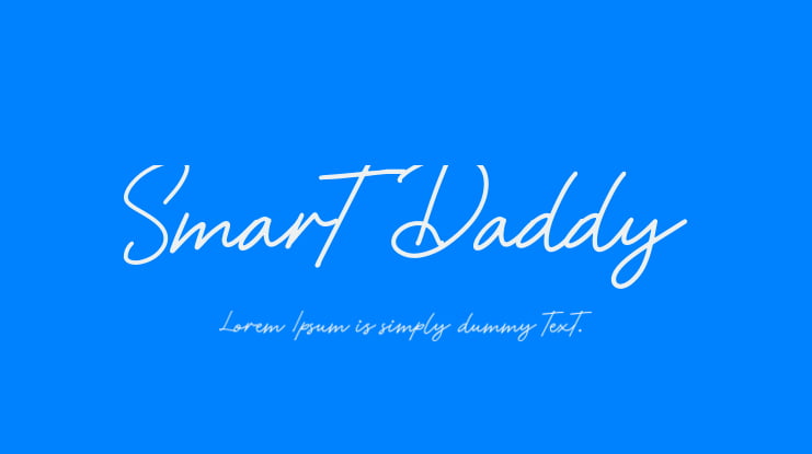 Smart Daddy Font