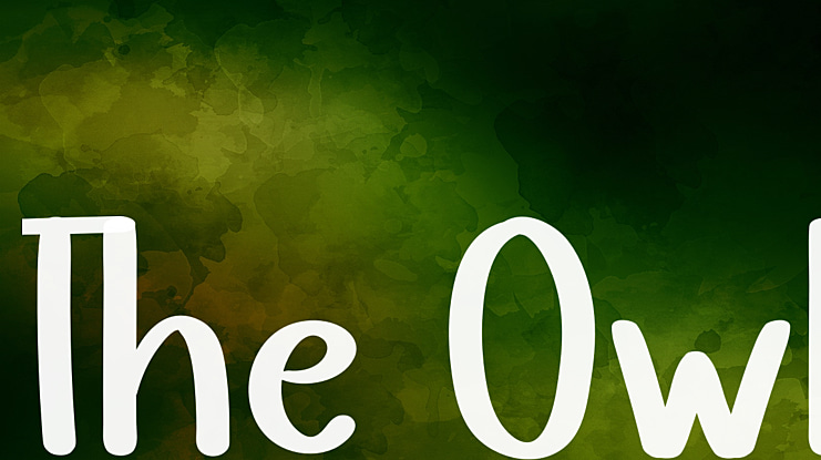 The Owl Font