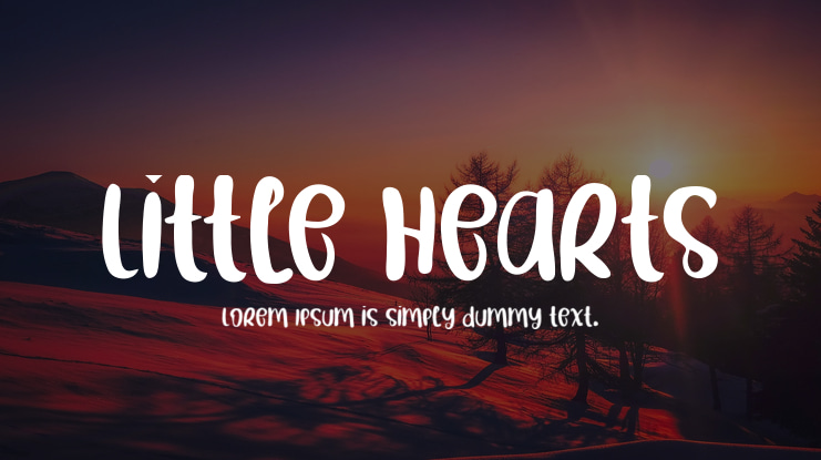 Little Hearts Font
