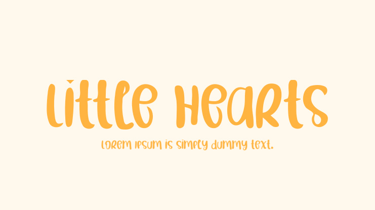 Little Hearts Font