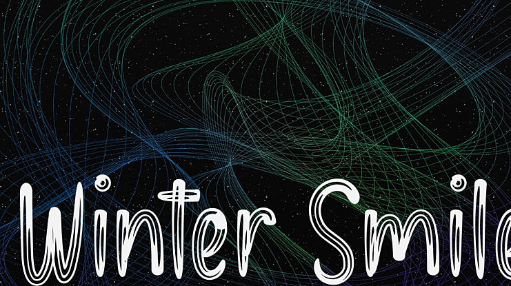 Winter Smile Font