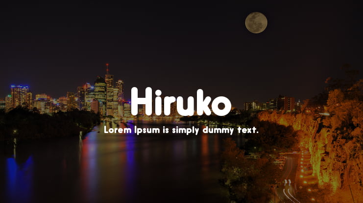 Hiruko Font