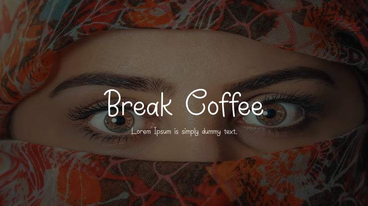 Break Coffee Font