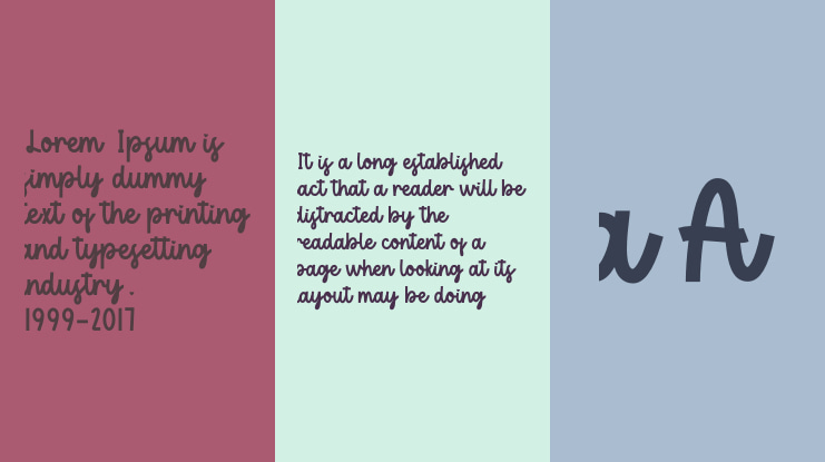 Birthday Font Family