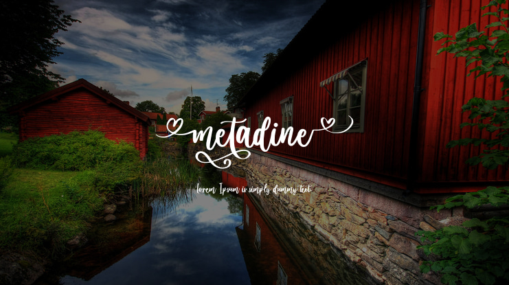 metadine Font