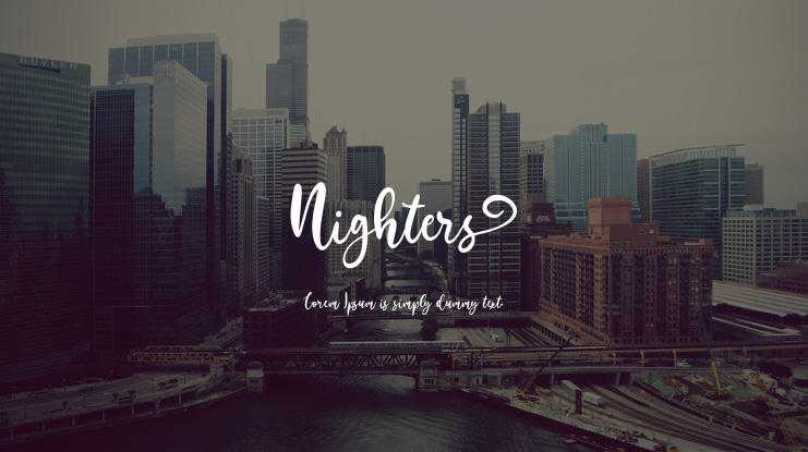 Nighters Font