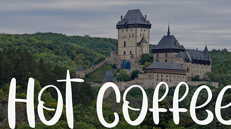 Hot Coffee Font