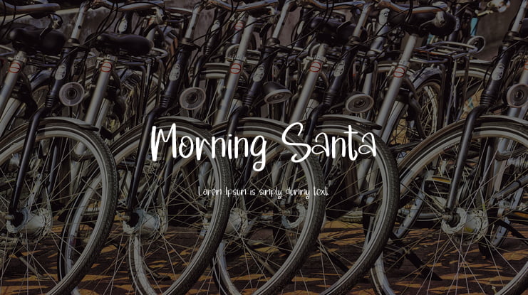 Morning Santa Font