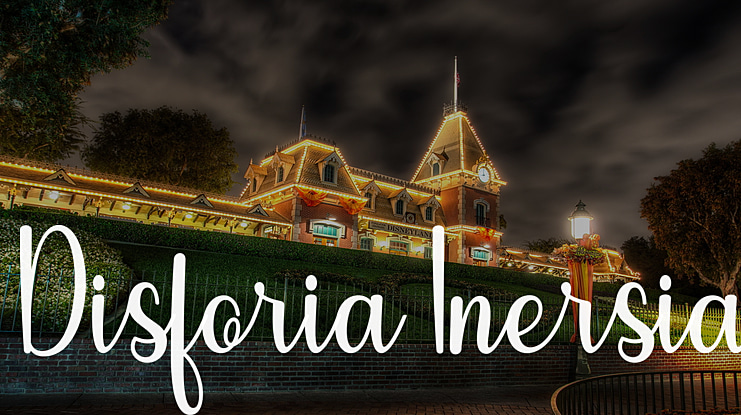 Disforia Inersia Font