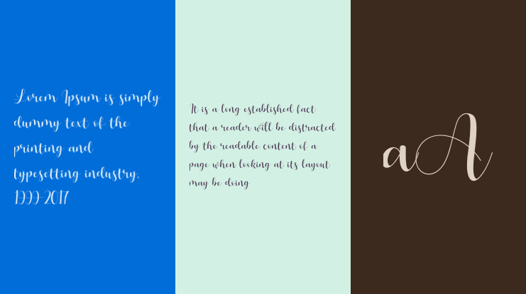 Hello Tiffany - Personal Use Font